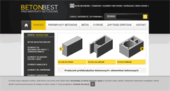 Desktop Screenshot of betonbest.pl